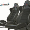 Seats -  M-spec Black Leather Seats (Pair - Driver & Passenger), Includes seat brackets