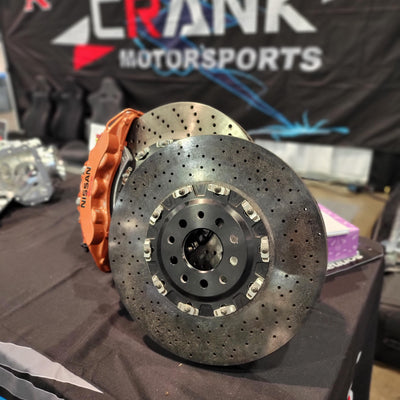 Carbon Rotors w/ Calipers set of 4 (For R32, R33, R34)