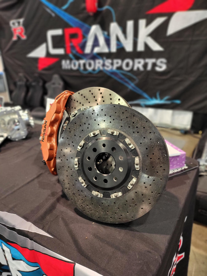 Carbon Rotors w/ Calipers set of 4 (For R32, R33, R34)