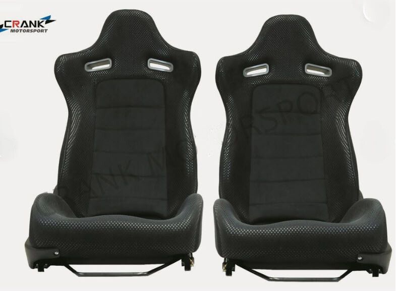 Seats - R34 GTR V-Spec II style seats (black), includes seat brackets